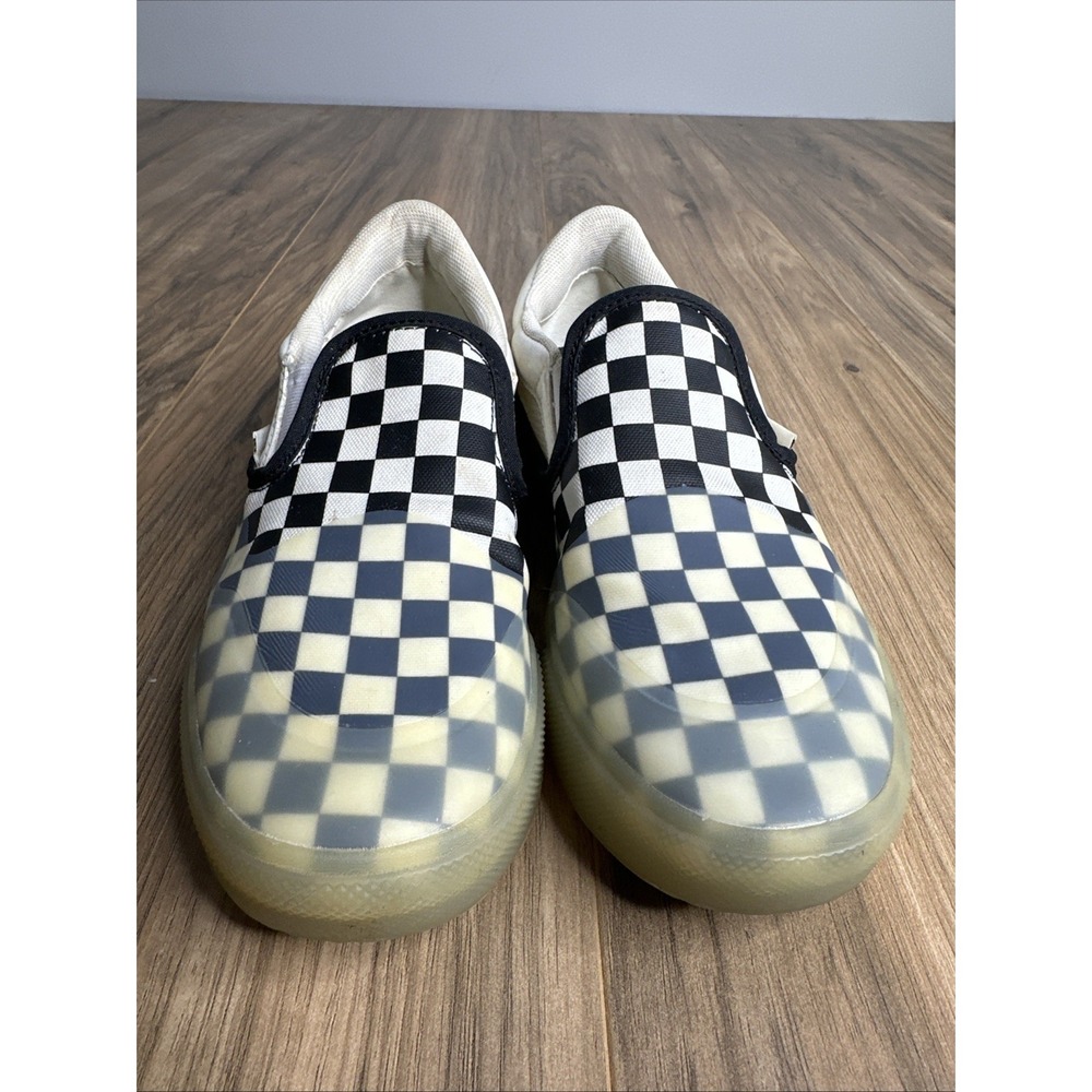VANS Mod Slip-On Shoes Sneakers Checkerboard Marshmallow 7.5M/9W - Picture 2 of 16